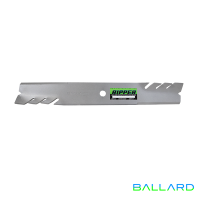MULCHING Mower Blades: 21" Long, 3/4" Center Hole, 3" Wide (Three Blade System)
